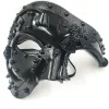 Steampunk Metal Cyborg Venetiansk Maske, Maskerade Maske til Halloween Fest/Operaens Fantom/Mardi Gras Bal