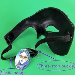 Steampunk Metal Cyborg Venetiansk Maske, Maskerade Maske Til Halloween Kostumefest/Operaens Fantom/Mardi Gras Bal