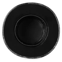 Steampunk Pestedoktorhat, Top Hat, PU Læder, Sort Flad Top Hat til Halloween Cosplay Kostume Rekvisitter, Udklædningsfest Tilbehør