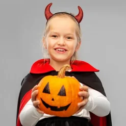 （Stil 1）Halloween Djævle Horn Pandebånd til Kvinder Halloween Hovedbeklædning Halloween Hårbøjle Smykker til