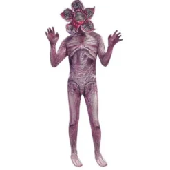 Stranger Thing Demogorgon Vecna Kid Cosplay Jumpsuit Mask Outfit 2