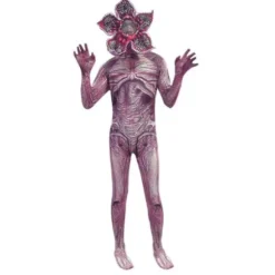 Stranger Thing Demogorgon Vecna ​​​​Kid Cosplay Jumpsuit Mask Outfit 2