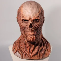 Stranger Things 4 Vecna ​​Vecna ​​Latex Maske Hovedbeklædning Halloween Maske Horror Rekvisitter (stil 1)