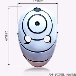 2style Anime Uchiha Maske Tobi Obito Akatsuki Ninja Madara Cosplay Kostumer Resin Masker Halloween Treøjet Maske Gave white