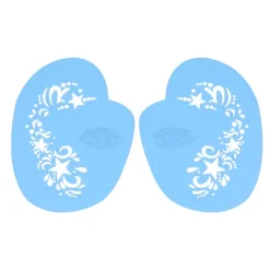 7styles/sæt Genanvendelig Ansigtsmaling Stencil Kropsmaleri Skabelon Blomst Sommerfugl Ansigtsdesign