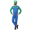 Super Kostume Voksen Cosplay Kostume Brødre Halloween Cosplay Kostume (L)