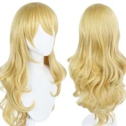 Super Mario Bros Movie Cosplay Blond Anime Paryk Prinsesse Peach
