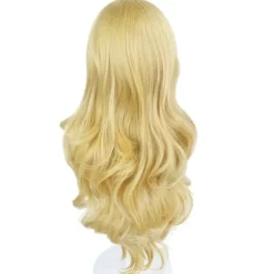Super Mario Bros Movie Cosplay Blond Anime Paryk Prinsesse Peach