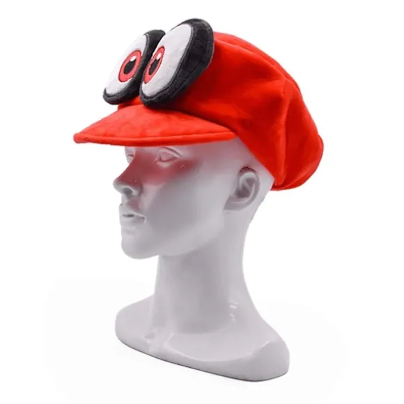 Super Mario Odyssey Cappy Hat Cosplay Kostume Tilbehør Børn Voksen Anime Unisex Rollespils Hat