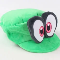 Super Mario Odyssey Hat Rollespils Kostume Tilbehør - Grøn