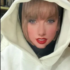 Taylor Swift Cosplay Maske med 3D-print, Menneskeansigt Cosplay Halloween Parodi Party Crossdressing Hovedbeklædning 4
