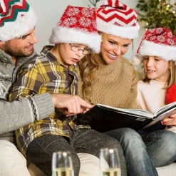 TDCQ strikket julehat, julehat sæt, julehat KLB