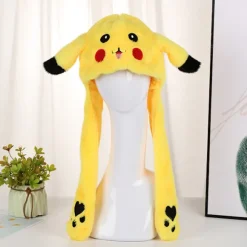 Tegneserie Pikachu plyslegetøj kreativt flash rystende hat ny dukke gave