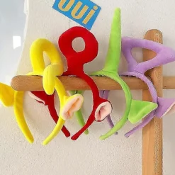 Teletubbies Pandebånd Anime Tegneserie Hårbånd Sød Tredimensionalt Hårbånd G (FMY) Purple
