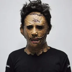 Texas Chainsaw Massacre Leatherface masker i latex til Halloween-kostumefest