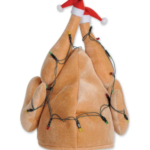 Thanksgiving hat Thanksgiving kalkun hat bevægelig kalkun hovedbeklædning Thanksgiving dekoration fest hat