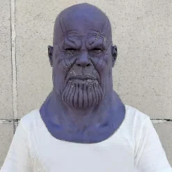 Thanos Maske Avengers War Thanos Masker Halloween Party Kollektion Rekvisitter (FMY)