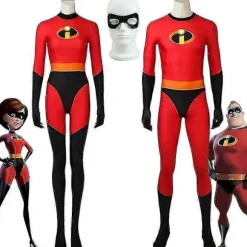 The Incredibles Kostume Drag Halloween Fest Karneval Høj Kvalitet man 190