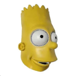 The Simpsons Bart Maske Halloween Høj Kvalitet Latex Kostume Maske-mxbc