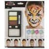 Tiger Makeup Kit - Ukendt mærke - One Size - Flerfarvet - Voksen