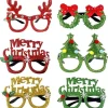 To par julebriller formet som juletræ, rensdyr, jul, xmas, xmas, gaver