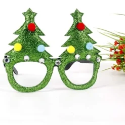 To par julebriller formet som juletræ, rensdyr, jul, xmas, xmas, gaver
