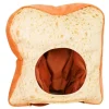 Toast Brød Hat Varmt Brød Selfie Props Plys Hat Kostume Tilbehør-Xin
