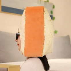 Toastbrød Hat Varm Brød Diy Selfie Props Plys Hat Kostume