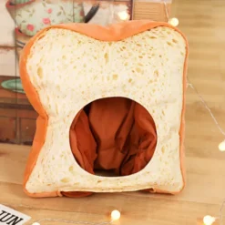 Toastbrød Hat Varmt Brød Selfie Rekvisitter Plys Hat Kostume Tilbehør