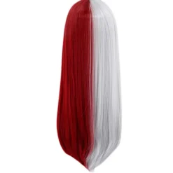 Todoroki Shoto Cosplay Paryk Varmebestandig Syntetisk Lang Glat Paryk--,CJY