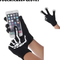Touchscreen-handsker med varme til Halloween Cosplayfest og daglig brug - 2 par