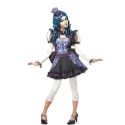 Trasig docka Broken Doll Maskeraddräkt Black L