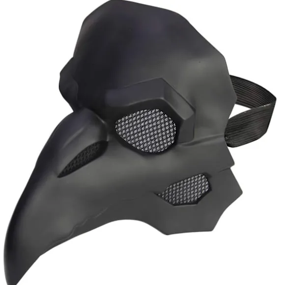 Trendy Pestlæge Maske Steampunk Lang Næb Fugl Maske Pestlæge Kostume Tilbehør