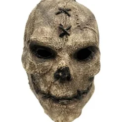 Uhæggelig Halloweenmaske til voksne - Smilende dæmoner, rædselsmasker Cosplay Uhæggelige Halloweenkostume-rekvisitter til Halloweenfest Karneval Cosplay (Træfarve) | Fyndiq