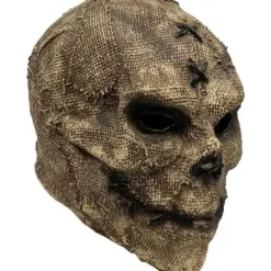 Uhæggelig Halloweenmaske til voksne - Smilende dæmoner, rædselsmasker Cosplay Uhæggelige Halloweenkostume-rekvisitter til Halloweenfest Karneval Cosplay (Træfarve) | Fyndiq