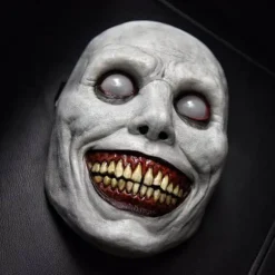 Uhæggelig Halloween-maske til voksne - Smilende dæmoner, rædselsmasker cosplay uhyggelige Halloween-kostumerekvisitter til Halloween-fest karneval cosplay (1 stk.)-FS- | Fyndiq