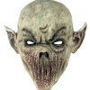 Uhyggelig halloween maske, djævlemaske, alien blodig monstermaske, uhyggelig horror maske