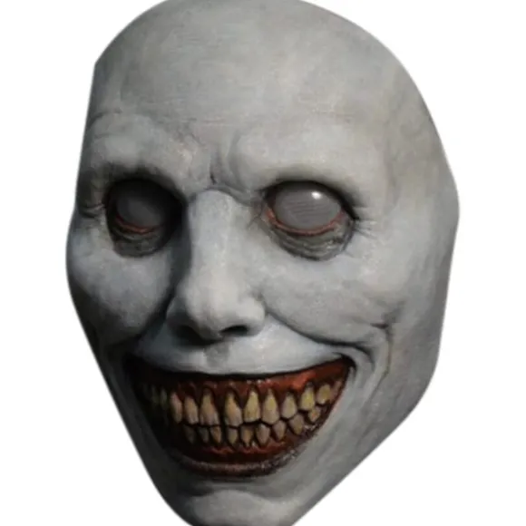 Uhyggelig Halloween-maske til voksne - Smilende dæmoner, gysermasker Cosplay uhyggelige Halloween-kostume rekvisitter til Halloween-fest karneval Cosplay (1 stk.) | Fyndiq