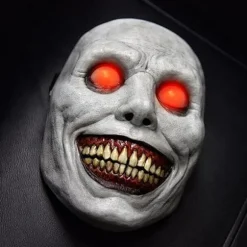 Uhyggelig Halloween-maske til voksne - Grinende dæmoner, skrækmasker Cosplay Krybende Halloween-kostume rekvisitter til Halloweenfest Karneval Cosplay | Fyndiq