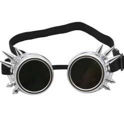 Ultra Silver tip lavet Old Silver Briller Steampunk briller til mænd