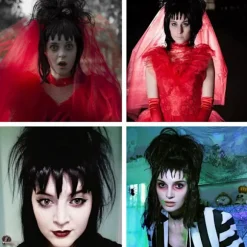 Underverden Ærkemagiker Beetle Juice Beetle Juice Lydia Deetz Lydia Deetz Parykker