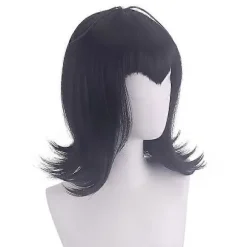 Vampyr Datter Kostume Mavis Cosplay med Paryk Halloween Udklædning Karneval Kostume Paryk One size