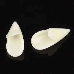 Vampyrtænder 2 par vampyrtænder til at fastgøre og modellere Natural Whi