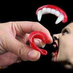 Vampyrtænder til børn, sjove tricks, festartikler, julegave, stressreducerende, fødselsdagsgave (LGL) Multicolor