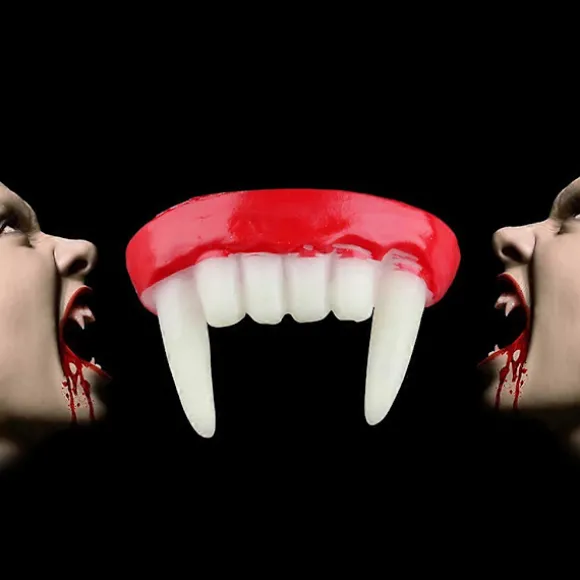 Vampyrtænder til børn, sjove tricks, festartikler, julegave, stressreducerende, fødselsdagsgave (LGL) Multicolor