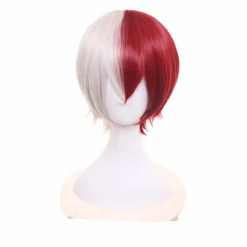 Varmebestandig syntetisk paryk til anime-fans Cosplay Todoroki Shoto--,CJY