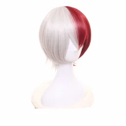 Varmebestandig syntetisk paryk til anime-fans Cosplay Todoroki Shoto--,CJY