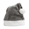 Velour Julemandshat Unisex Komfortabel Kreativ Flerfarvet Voksen & Børn Julehat til Julefrokost