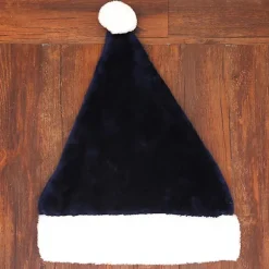 Velour Julemandshat Unisex Komfortabel Kreativ Flerfarvet Voksen & Børn Julehat til Julefrokost