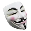 Vendetta Hvid Resin Maske, Guy Fawkes Anonym Cosplay Kostume